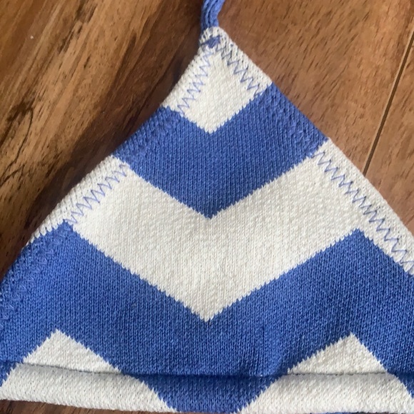 Knit Triangle Bikini Top - Picture 2 of 8
